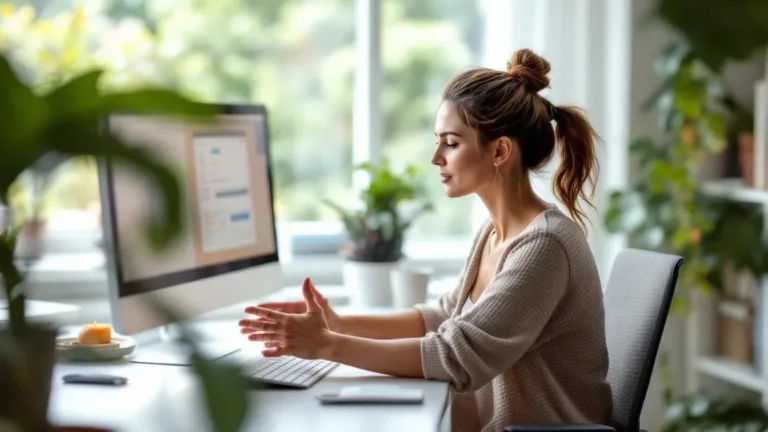 De ‘beeldscherm-stretch’: hoe je binnen een week nek- en schouderpijn voorgoed vermindert