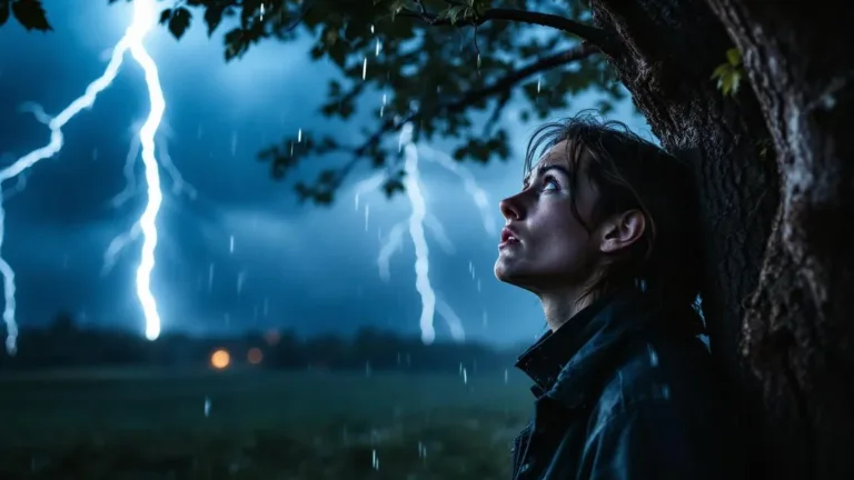 Levensgevaarlijk bij onweer: dít is waarom je nooit onder een boom moet schuilen (volgens experts)
